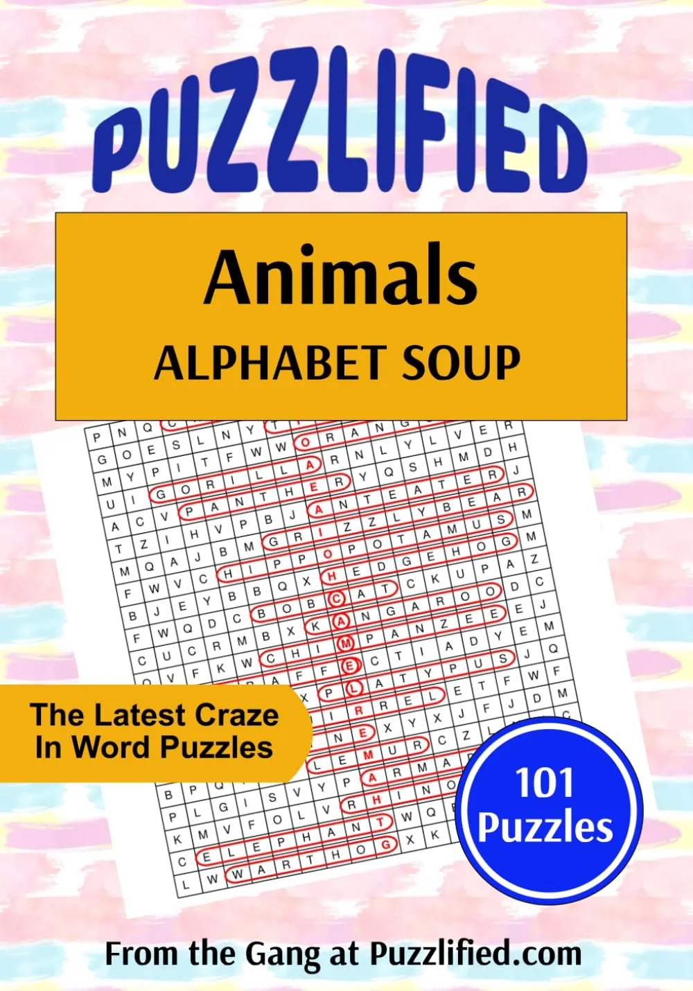 Alphabet Soup: Animals