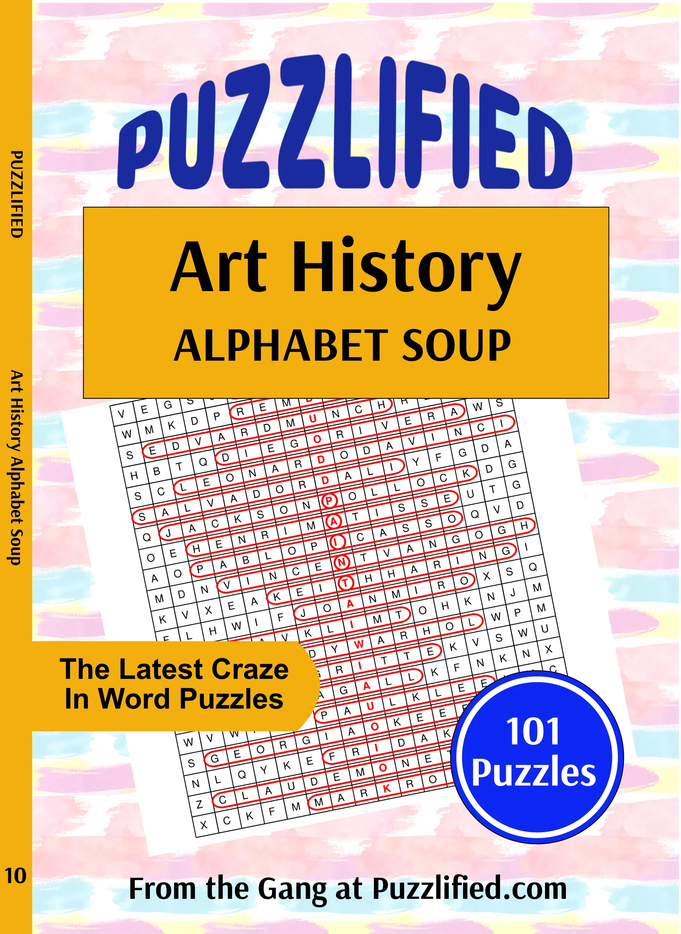 book cover of Alphabet Soup: Art History