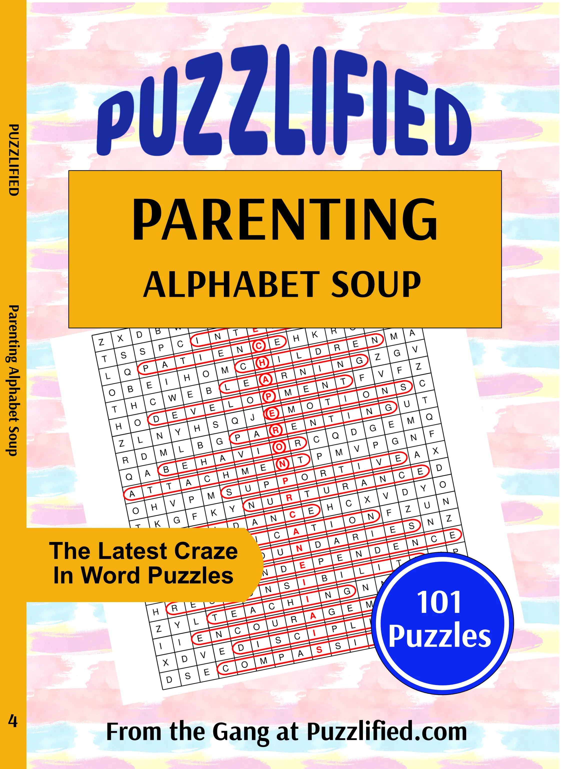 book cover of Alphabet Soup: Parenting