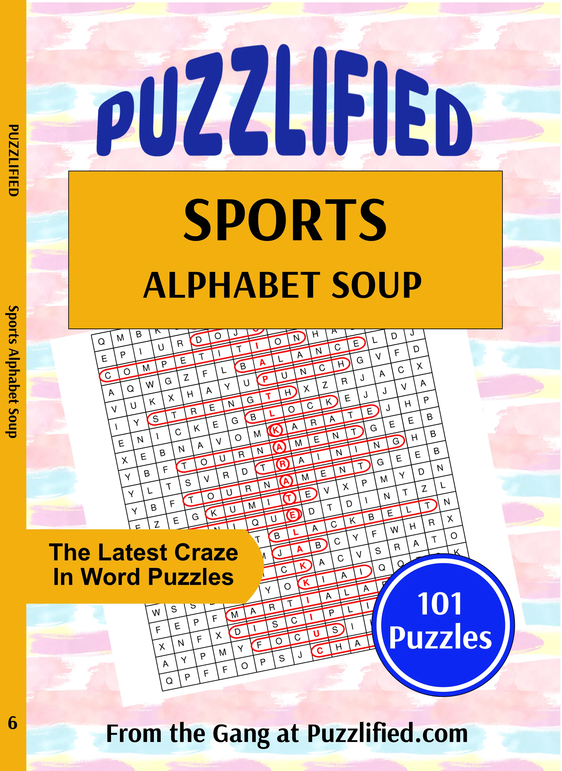 book cover of Alphabet Soup: Sports