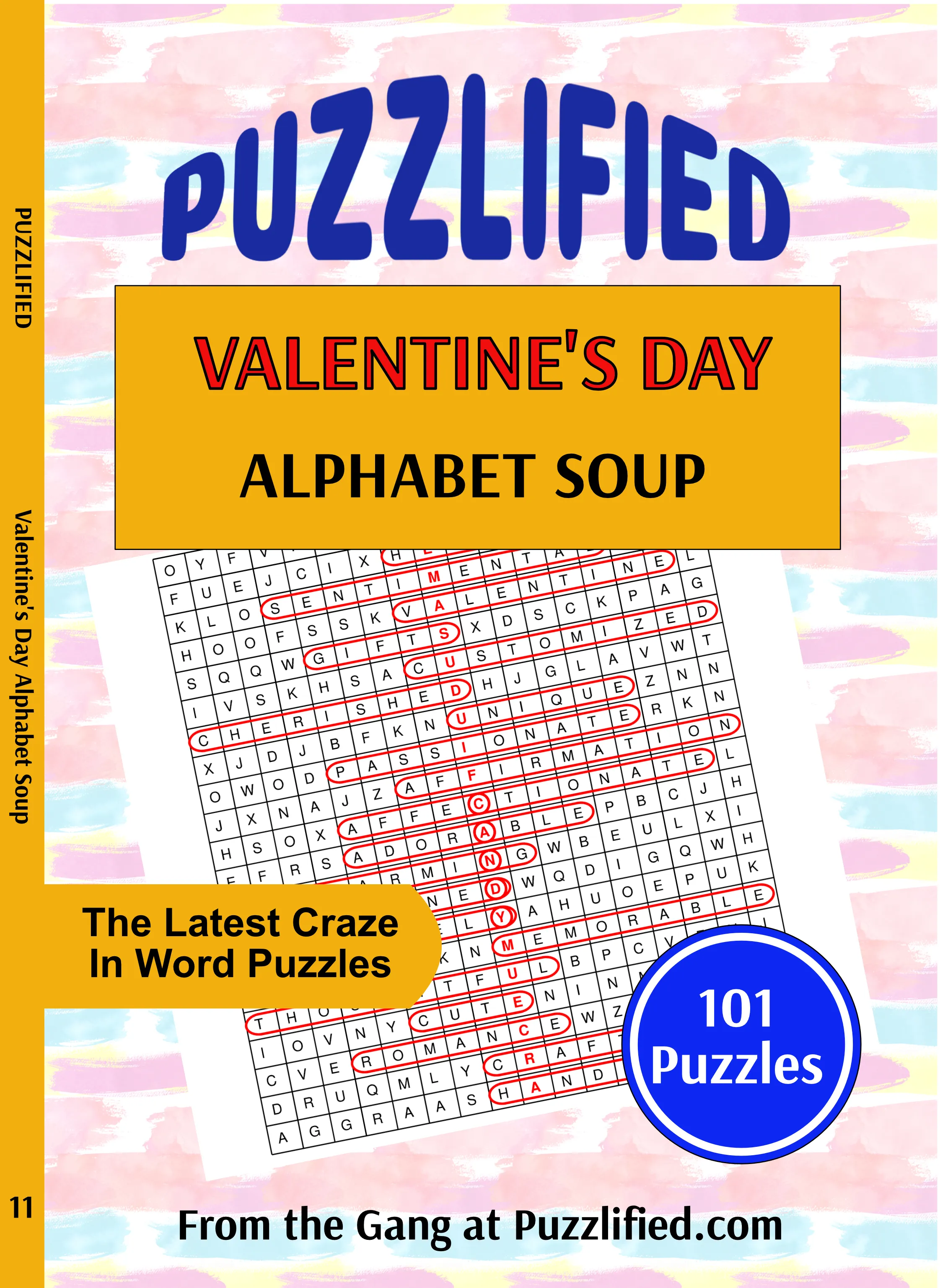 book cover of Alphabet Soup: Valentines Day